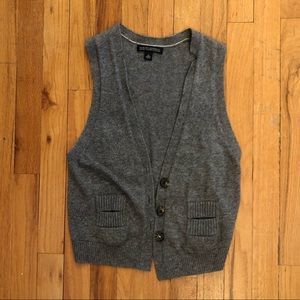 cashmere vest